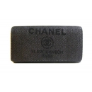 CHANEL シャネル ドーヴィル A80053 ホック付き長財布 黒