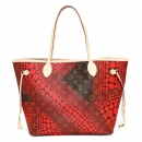 LOUIS VUITTON ショルダートートバッグ (モノグラム ウェーブ ネヴァーフル MM) M40686