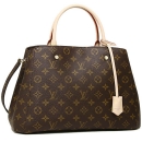 ルイヴィトン LOUIS VUITTON バッグ M41056 モノグラム モンテーニュMM トートバッグ