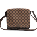 ルイヴィトン LOUIS VUITTON ダミエ ディストリクトPM ショルダーバッグ ダークブラウン N41213