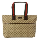 GUCCI/グッチ GUCCI BABY定番キャンバスGG柄マザーズバッグ 155524 F4FOR 9791