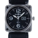 ベル＆ロス　BELL&ROSS　BR01-96B-CA　ビッグデイト　46mm