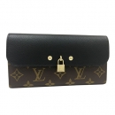 ルイヴィトン 長財布 LOUIS VUITTON ポルトフォイユ ヴィーナス モノグラム ノワール M61835