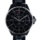 シャネル　CHANEL　J12　GMT　H3101　42mm　ブラック