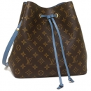 ルイヴィトン バッグ LOUIS VUITTON M43569 モノグラム ネオノエ レディース ショルダーバッグ ブルージーン 茶色