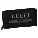 グッチ/GUCCI 財布 メンズ カーフスキン ラウンドファスナー長財布 NERO 496317-0GCAT-8163