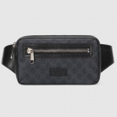 グッチ GUCCI ソフト GGスプリーム ベルトバッグ GGスプリーム キャンバス ブラック レザー（474293 K9RRN 1095）