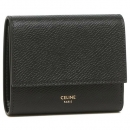 セリーヌ 財布 CELINE 10B57 3BEL 38NO SMALL TRIFOLD ミニ財布 レディース 三つ折り財布 BLACK 黒