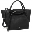 セリーヌ バッグ CELINE 183313A4U 38NO SHOULDERBAG ビッグバッグ スモール ウィズ ロングストラップ レディース ハンドバッグ ショルダーバッグ 無地 BLACK 黒