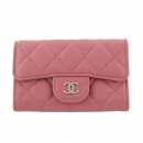 CHANEL カードケース レディース ピンク AP0214 Y33352 NI683