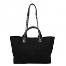 CHANEL トートバッグ レディース ブラック AS3257 B07300 94305